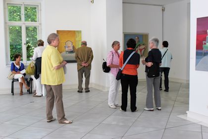 Ausstellungseröffnung Tilo Ettl im Oberpfälzer Künstlerhaus 20. Mai 2012