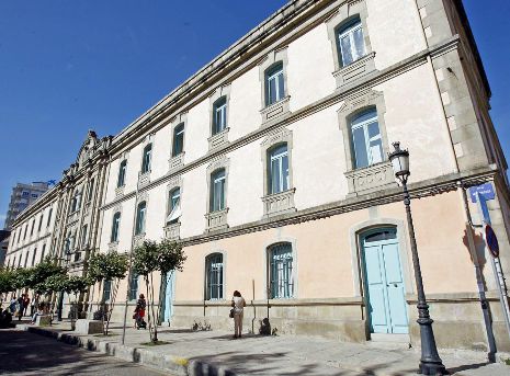 Der erste Sitz der Fakultät der Schönen Künste in Pontevedra