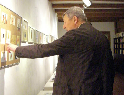 Volker Pfüller in der Galerie Erdel in Regensburg