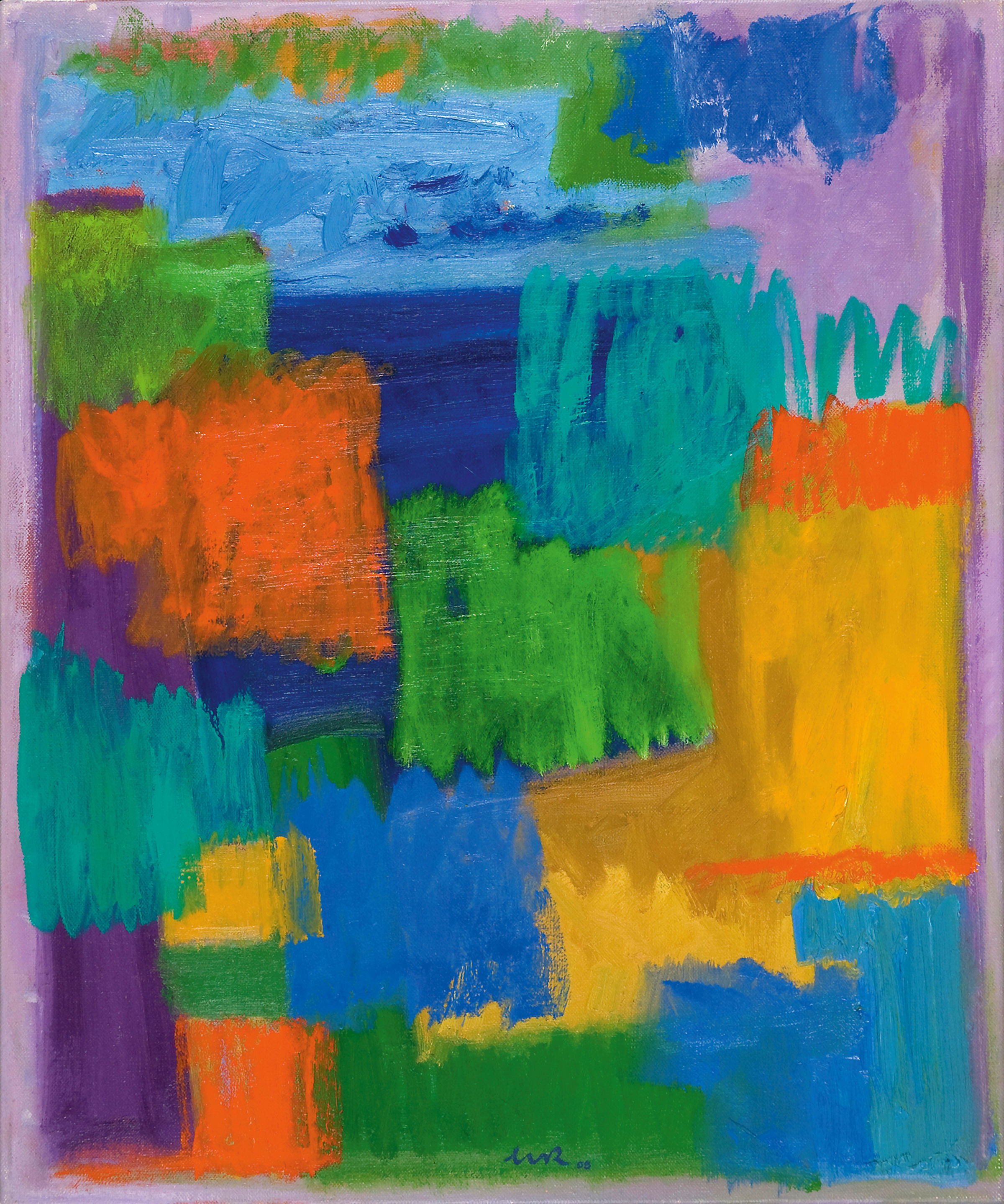 Heiner Riepl: Komposition VII / 2008 | Foto: Herbert Bürger