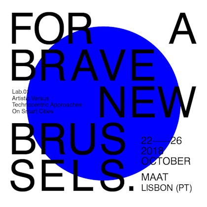 Plakat For a brave new brussels